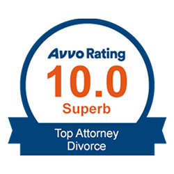 Avvo Rating | 10.0 superb | Top Attorney | Divorce