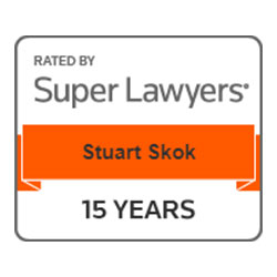 Rated By | Super Lawyers | Stuart Skok | 15 Years